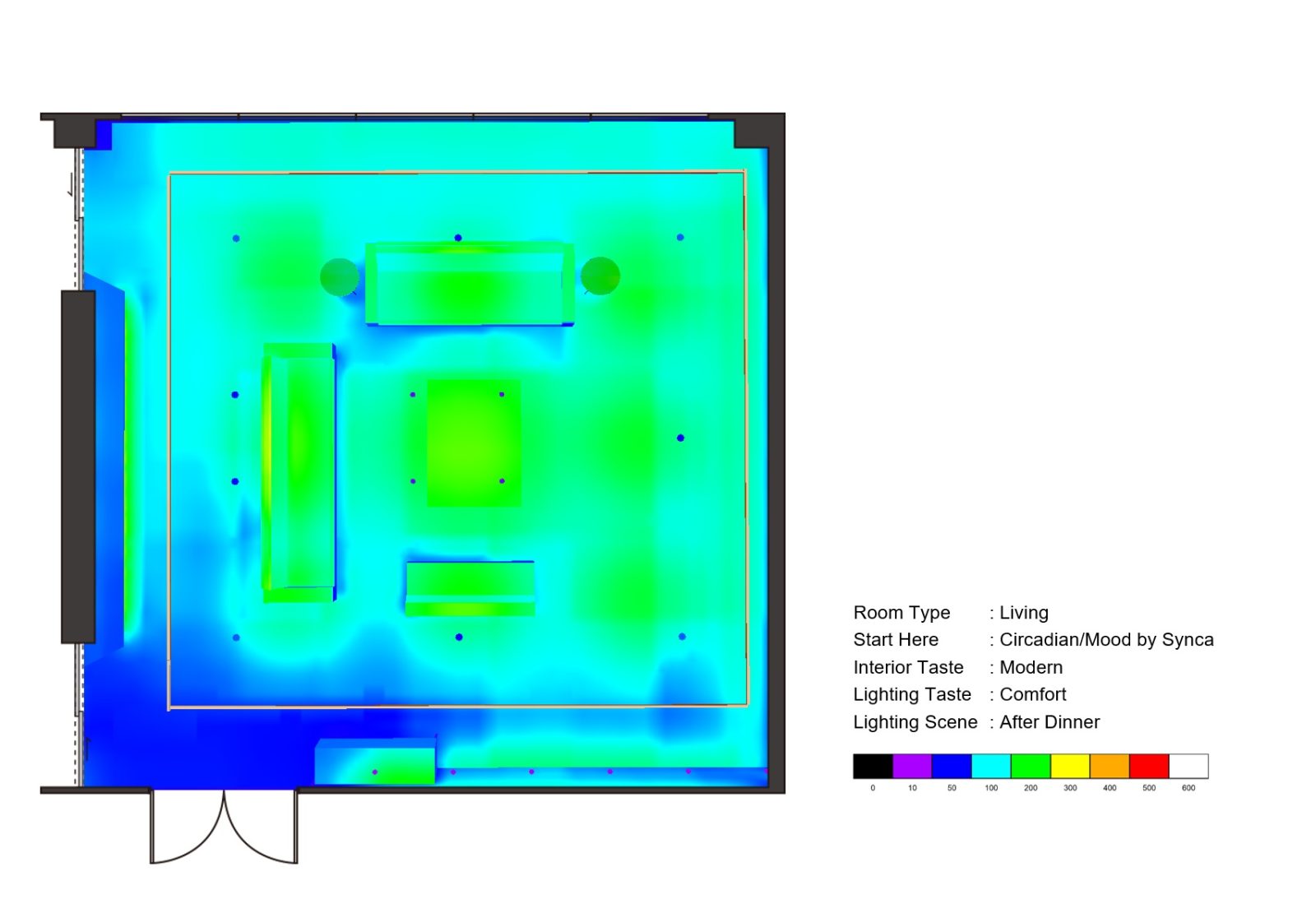 ENDO Lighting Corp. | Virtual Concepts | ①Living / Circadian/Mood by ...