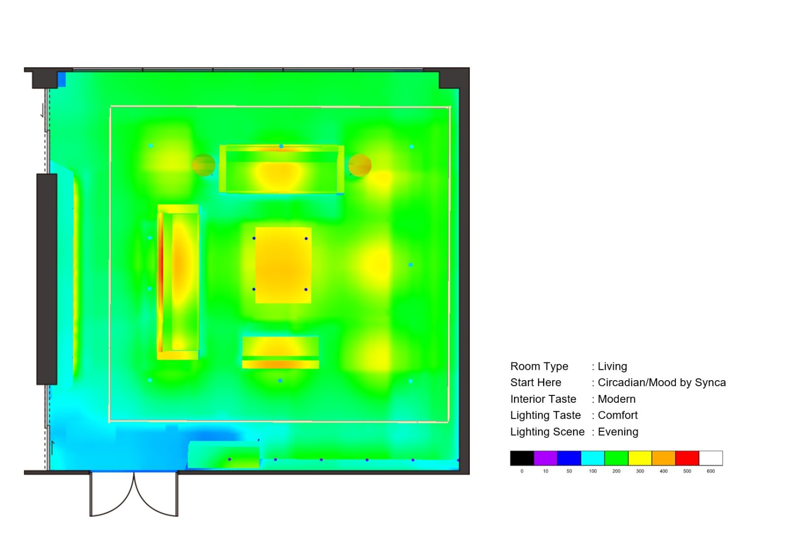 ENDO Lighting Corp. | Virtual Concepts | ①Living / Circadian/Mood by ...