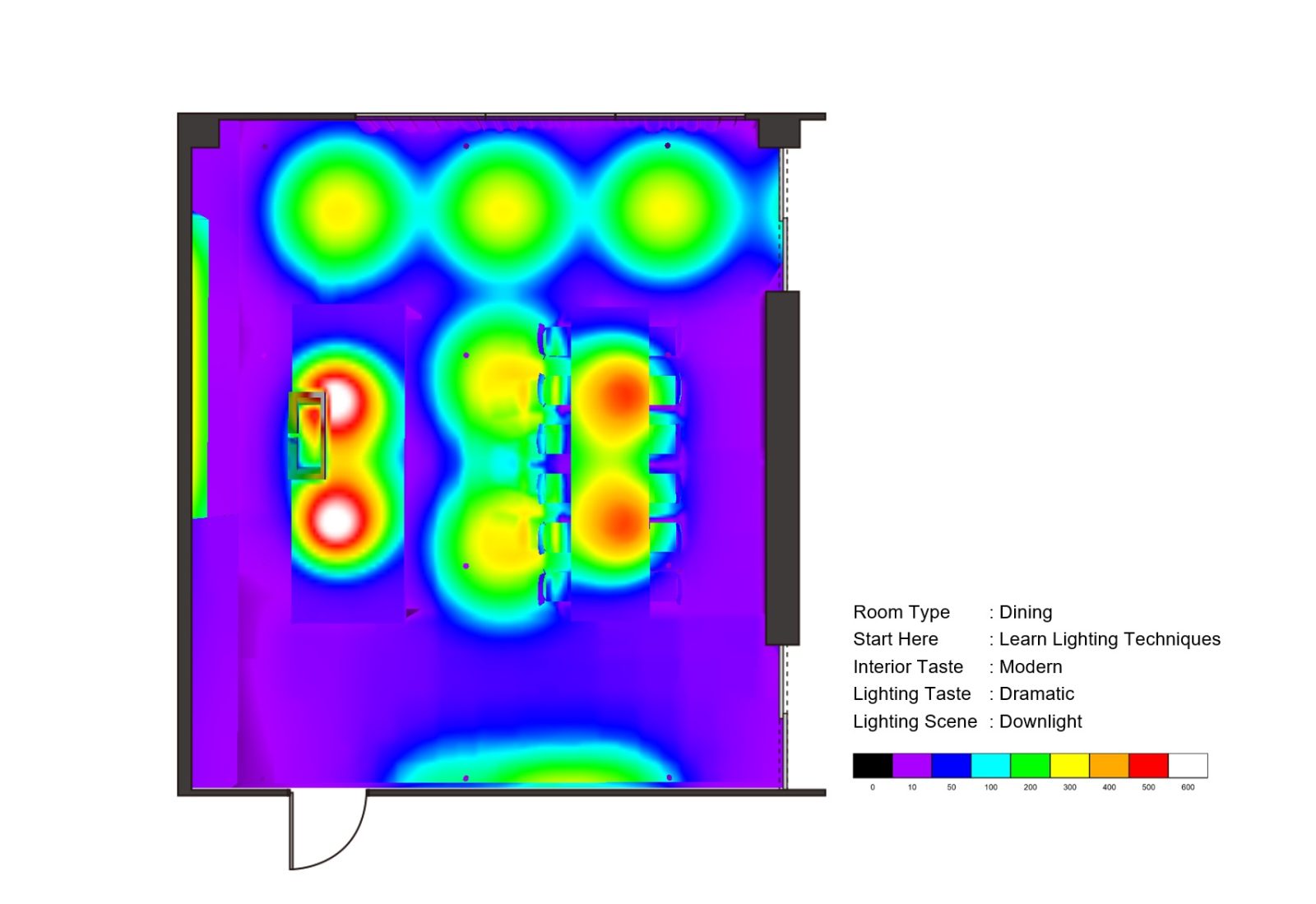 ENDO Lighting Corp. | Virtual Concepts | ⑩Dining/Learn Lighting ...